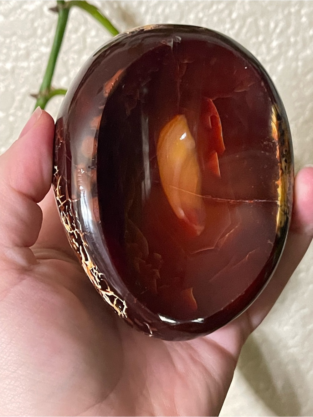 Carnelian Bowl hand carved
